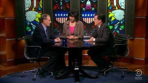 Still from Christiane Amanpour, David Albright