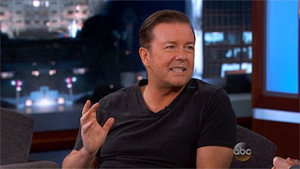 Still from Ricky Gervais, Kongos