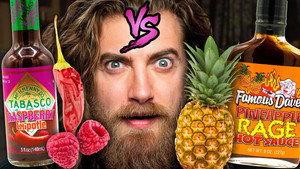 Still from Fruit Hot Sauce Taste Test