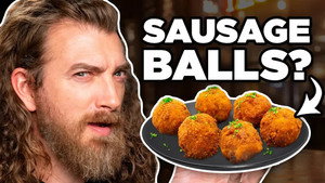 Still from Craziest Bar Foods In America (Taste Test)