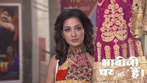 Still from Tiwari Dons a Disguise to Escape Gannu Malik