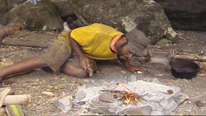 Still from I've Got Strength Now to Carry the Flag