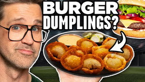 Still from Craziest Stadium Foods In America (Taste Test)