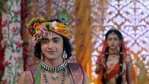 Still from Krishna, Radha Team Up