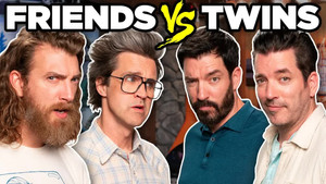 Still from Best Friends vs Twins Challenge (ft. Property Brothers)