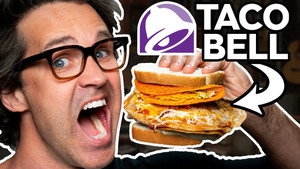 Still from Will It Sandwich? Taste Test