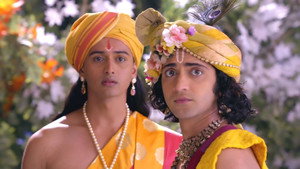 Still from Krishna to Persuade Radha