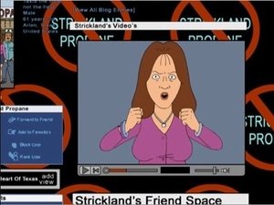 Still from Lost in MySpace