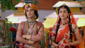 Still from Krishna's Action Shocks Radha