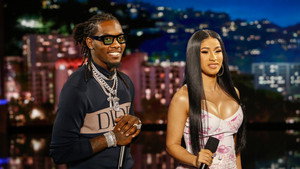 Still from Senator Kamala Harris, Lenny Clarke, Musical Guest Offset Ft. Cardi B