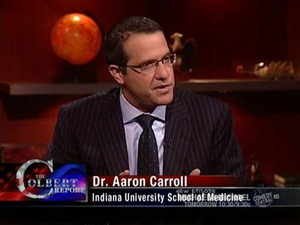 Still from Dr. Aaron Carroll