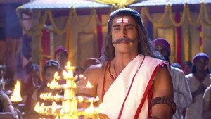 Still from Siddheshwar Worships Siddhidatri Devi