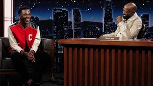 Still from Desus Nice, Jerrod Carmichael, Jeanie Buss, Grace Ives
