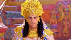 Still from Karna Challenges Arjun