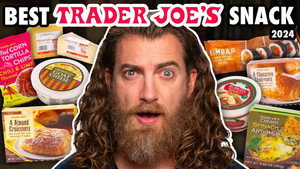 Still from Ranking The Best Trader Joe's Snacks