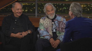 Still from May 2, 2025: Cheech Marin, Tommy Chong, Kara Swisher, Kevin McCarthy