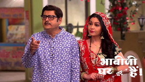 Still from Anita's Departure Shocks Tiwari