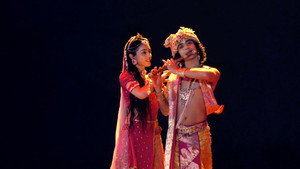 Still from Radha, Krishna Share a Dance