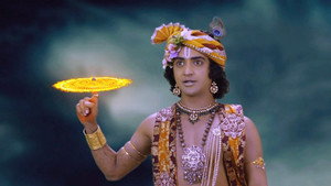 Still from Krishna Fights with Timirasur