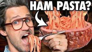 Still from What Was This Pasta Tossed In? (April Fools Prank)