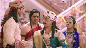 Still from Vrishbhan Ensures Krishna's Safety