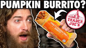 Still from Trader Joe's Fall Snacks Taste Test