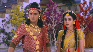 Still from Radha Challenges Krishna