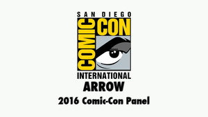 Still from Arrow: 2016 Comic-Con Panel