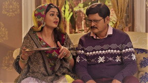 Still from Teeka and His Friends Threaten Tiwari