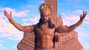 Still from Kans Prepares the Arena