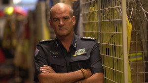 Still from Fire Fight: Mick Tisbury