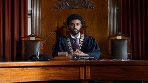 Still from A Seat At The Table - Mohamed Semra