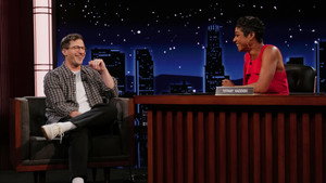 Still from Tiffany Haddish, Andy Samberg, Harvey Guillén, Ravyn Lenae