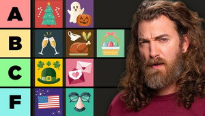 Still from The Ultimate Holiday Tier Ranking