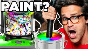 Still from Putting Weird Things In A Vacuum (Test)