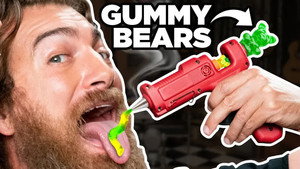Still from Putting Weird Things In A Hot Glue Gun (Test)