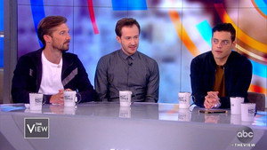 Still from Rami Malek, Joe Mazzello, and Gwilym Lee
