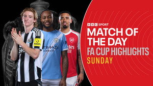 Still from MOTD - FA Cup Fifth-Round Highlights Sunday