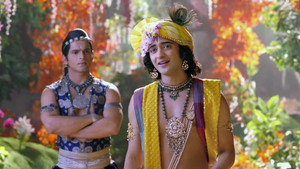 Still from Krishna Enlightens Balram