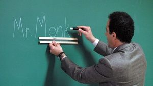 Still from Mr. Monk Goes Back to School