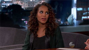 Still from Kerry Washington, Michael Strahan, Juicy J & Wiz Khalifa