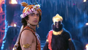 Still from Krishna, Jambhavan's Epic Battle