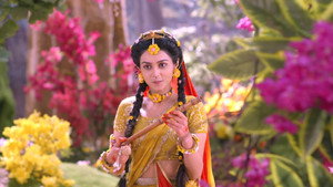 Still from Radha Relishes Krishna's Company