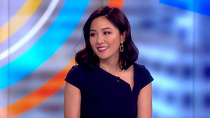 Still from Constance Wu and Neil deGrasse Tyson