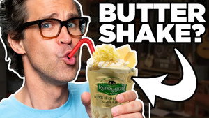 Still from Will It Milkshake? Taste Test