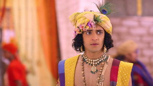 Still from Krishna Faces the Agitated Ox