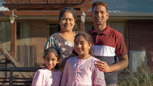 Still from To Bilo and Back - The Nadesalingam Family