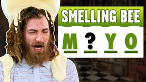Still from Extreme Smelling Bee Challenge