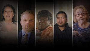 Still from American Voices: A Nation in Turmoil