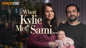 Still from When Kylie Met Sami - Kylie Moore-Gilbert and Sami Shah